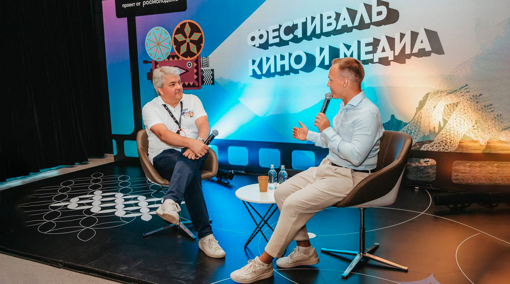 На фото: генеральный директор ИРИ Алексей Гореславский (слева)
