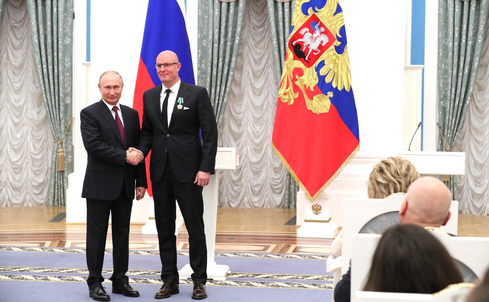 Dmitry Chernyshenko receives Order of Friendship state award cover