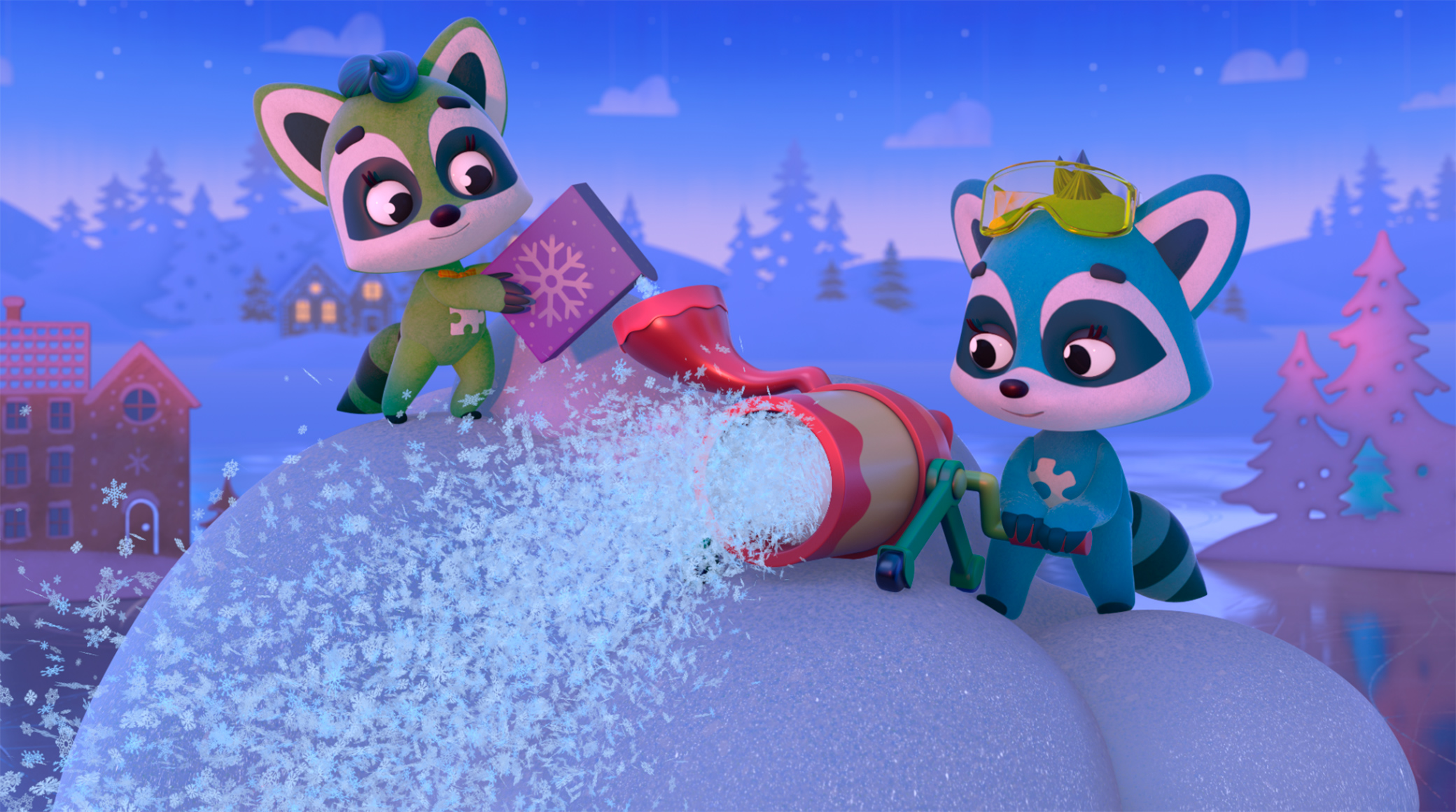 PREMIER Video Service and Soyuzmultfilm Present Their First Russian Children's Animated Musical Enotki cover