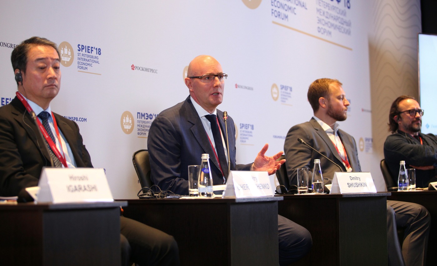 Dmitry Chernyshenko at SPIEF 2018: Robots will not replace high art cover