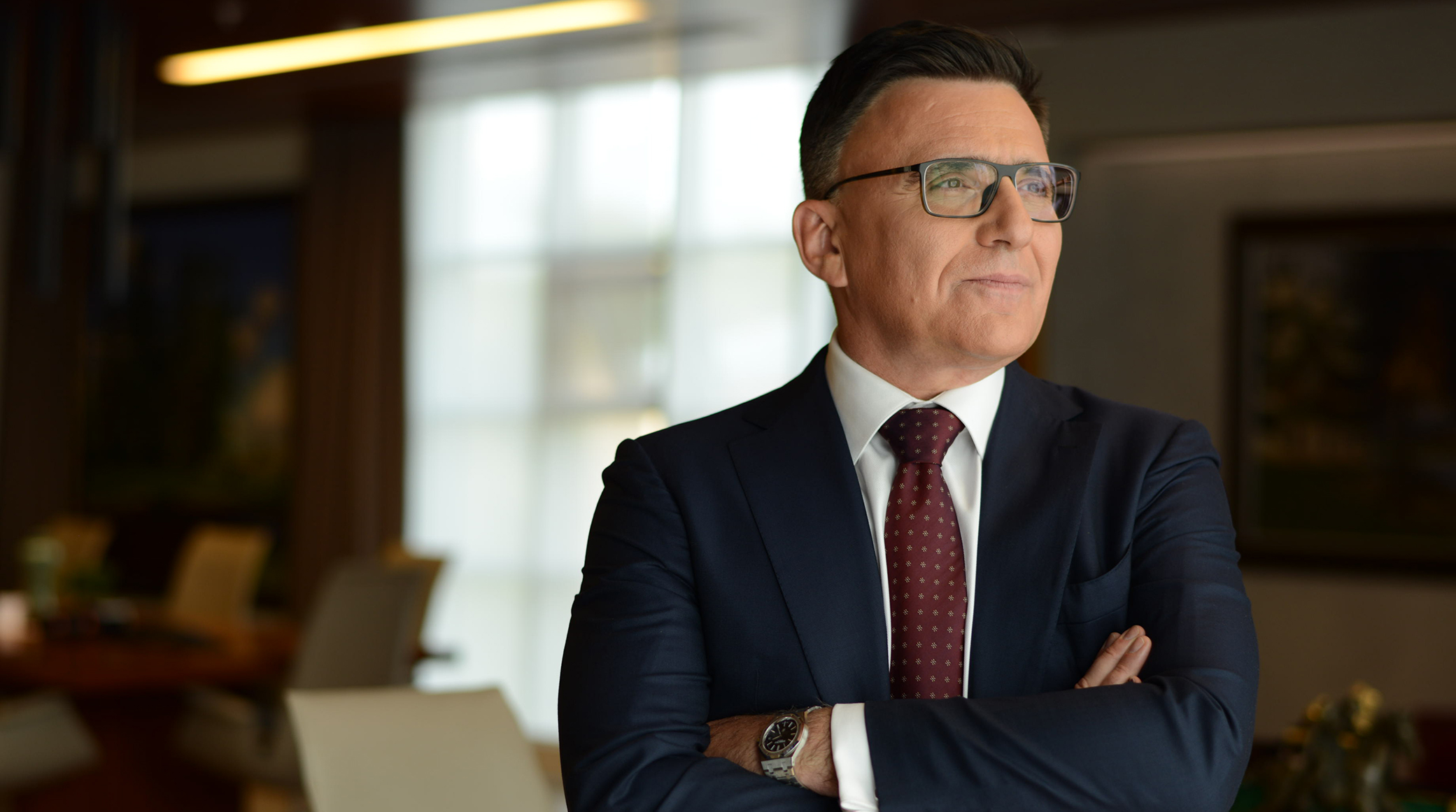 Alexander Zharov, CEO of Gazprom-Media Holding, offers congratulations on 90th anniversary of Russian television cover