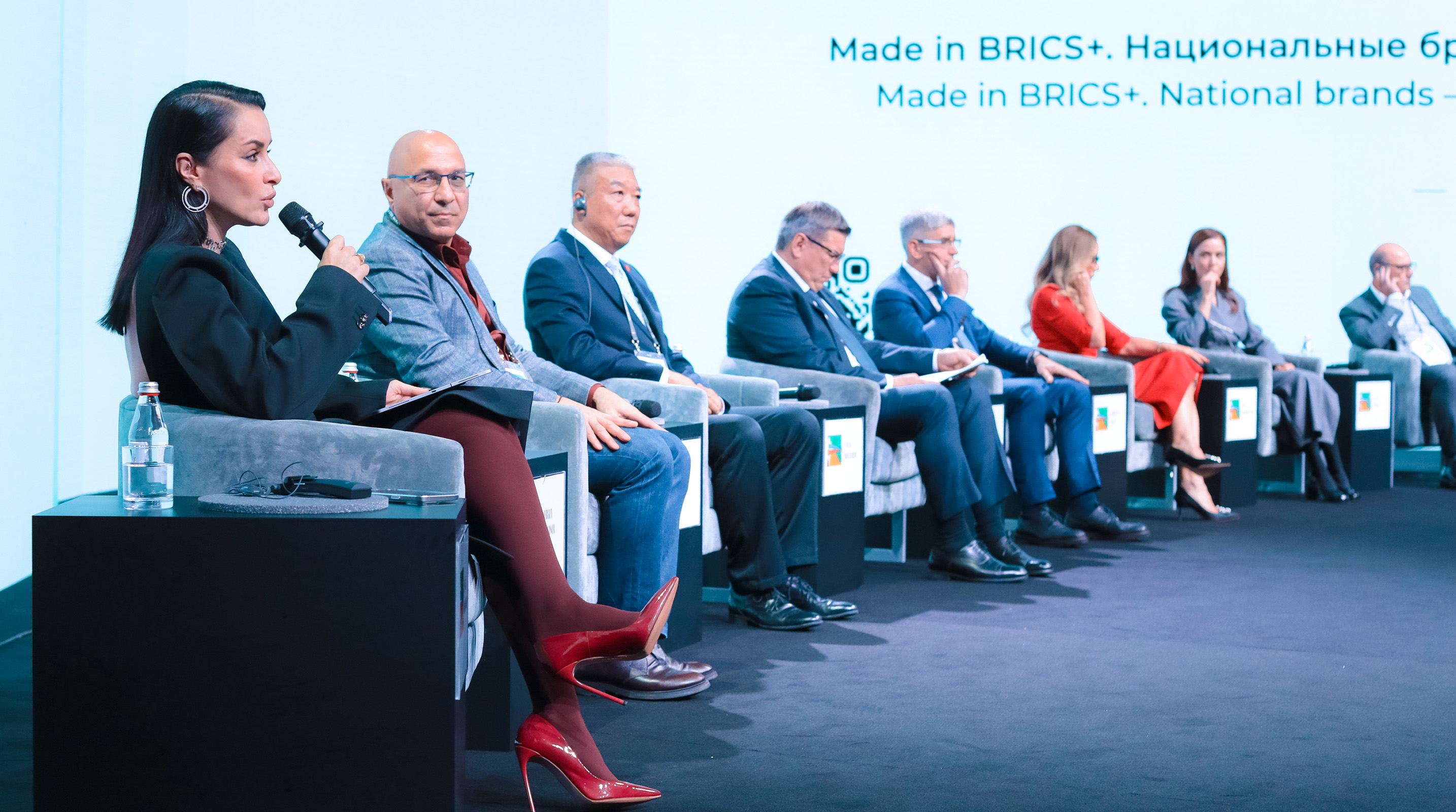 Тина Канделаки приняла участие в форуме BRICS+ Fashion Summit обложка
