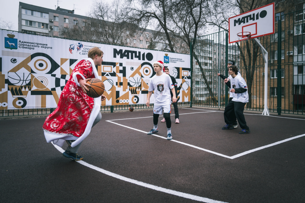 «Матч ТВ» открыл спортивную площадку для жителей Самары превью