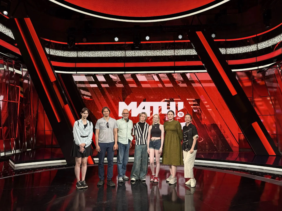 Школьники из медиакласса погрузились в закулисье телеканала «Матч ТВ» превью