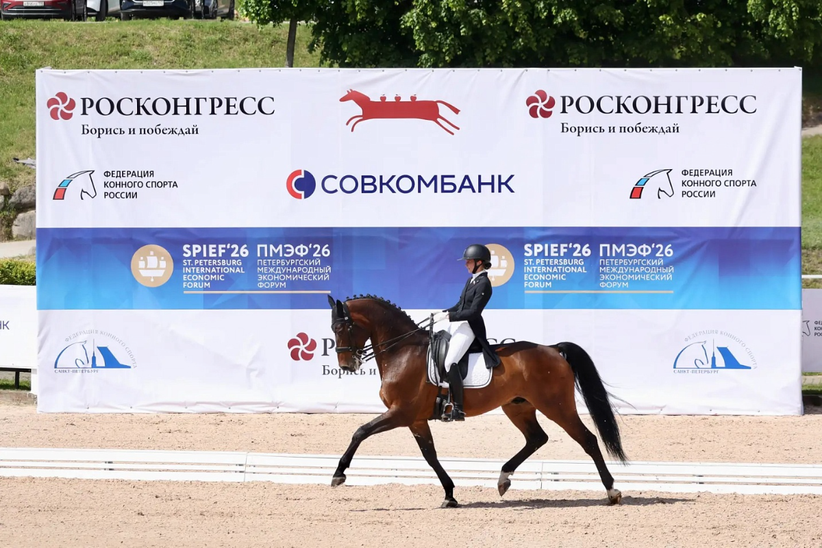 Завершился турнир по конному спорту «Кубок Росконгресс. Кубок ПМЭФ-2026» превью